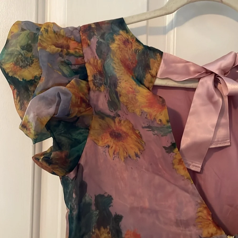 Selkie Monet Sunflower Dreamgirl Dress - Picture 9 of 13
